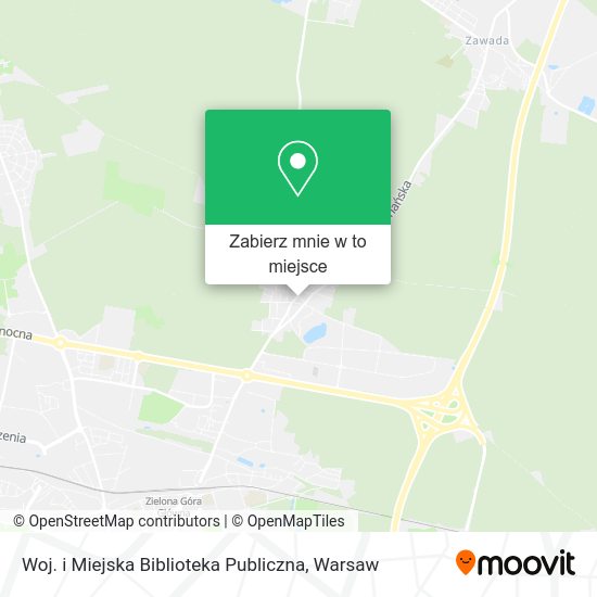 Mapa Woj. i Miejska Biblioteka Publiczna