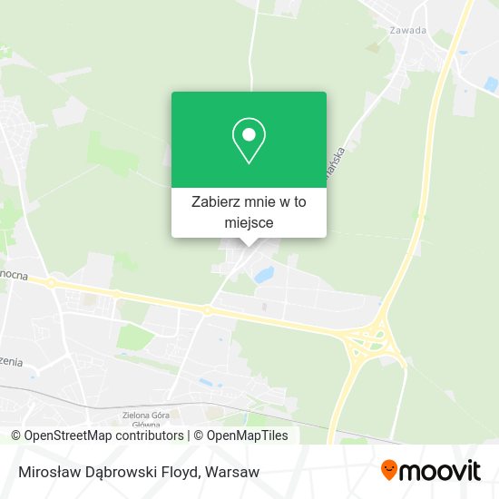 Mapa Mirosław Dąbrowski Floyd