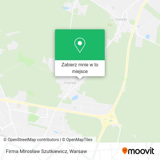 Mapa Firma Mirosław Szutkiewicz