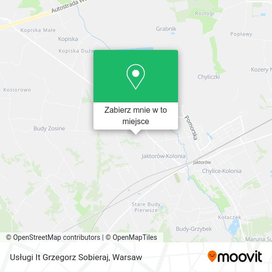 Mapa Usługi It Grzegorz Sobieraj