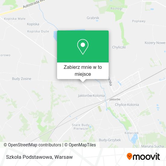 Mapa Szkoła Podstawowa