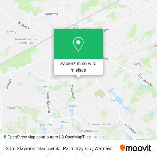 Mapa Sdm Sławomir Sadownik i Partnerzy s.c.