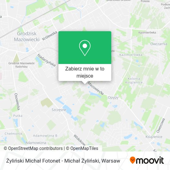 Mapa Żyliński Michał Fotonet - Michał Żyliński