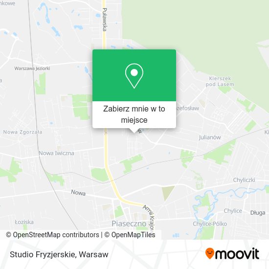 Mapa Studio Fryzjerskie