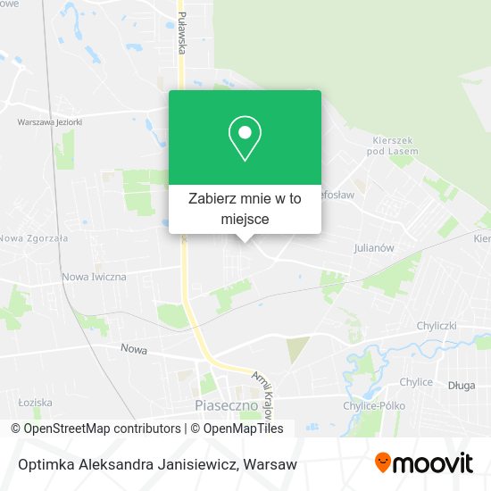 Mapa Optimka Aleksandra Janisiewicz