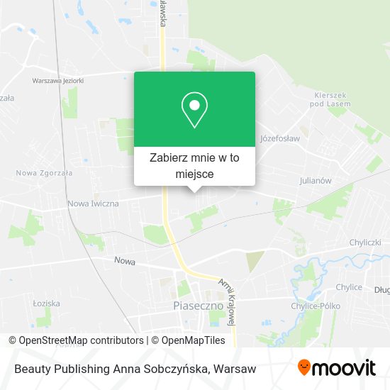 Mapa Beauty Publishing Anna Sobczyńska