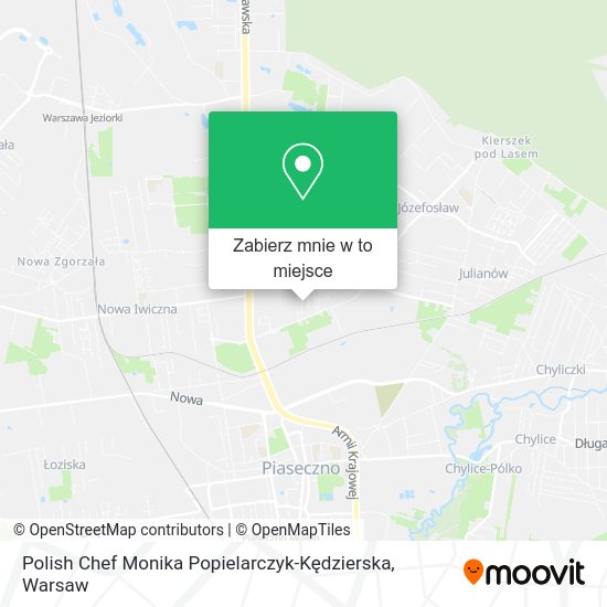 Mapa Polish Chef Monika Popielarczyk-Kędzierska