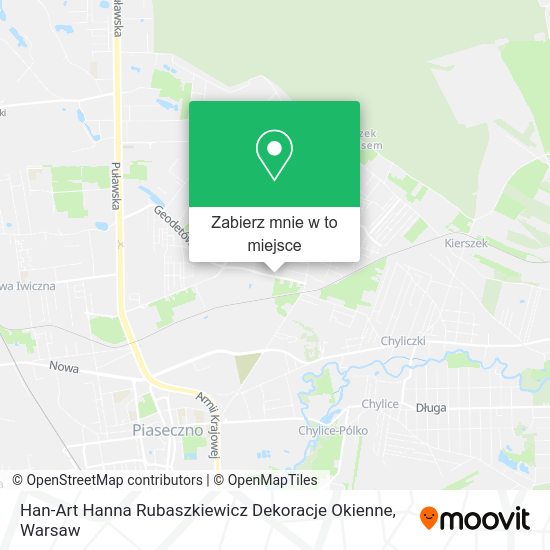 Mapa Han-Art Hanna Rubaszkiewicz Dekoracje Okienne