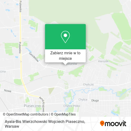 Mapa Ayala-Bis Wierzchowski Wojciech Piaseczno