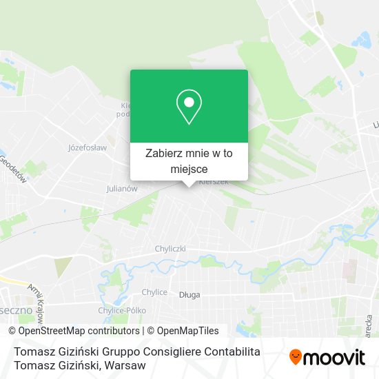 Mapa Tomasz Giziński Gruppo Consigliere Contabilita Tomasz Giziński