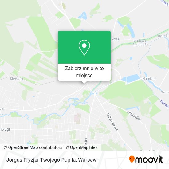 Mapa Jorguś Fryzjer Twojego Pupila