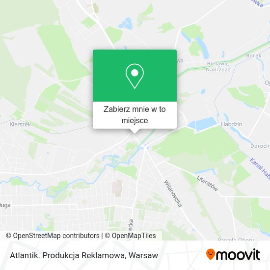 Mapa Atlantik. Produkcja Reklamowa