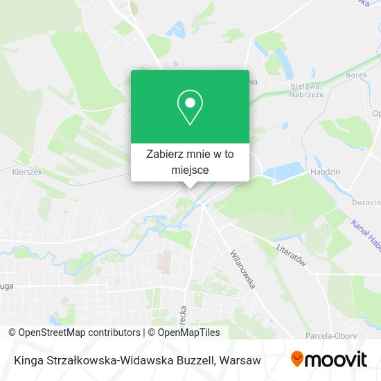 Mapa Kinga Strzałkowska-Widawska Buzzell