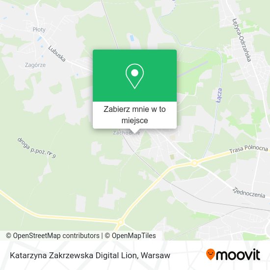 Mapa Katarzyna Zakrzewska Digital Lion