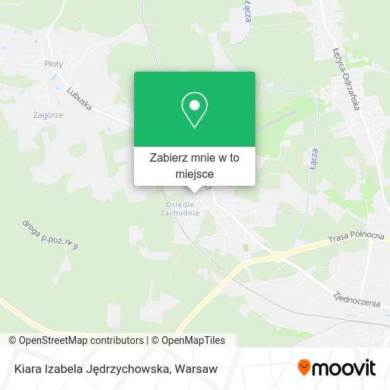 Mapa Kiara Izabela Jędrzychowska