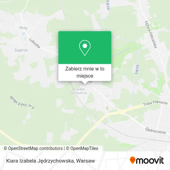 Mapa Kiara Izabela Jędrzychowska