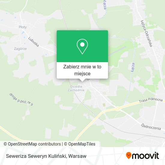 Mapa Seweriza Seweryn Kuliński