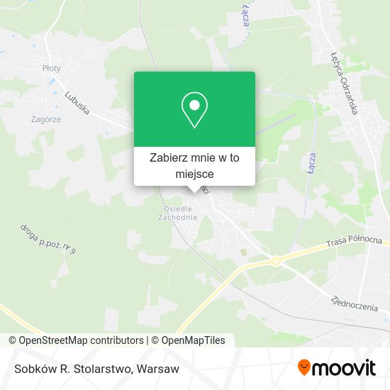 Mapa Sobków R. Stolarstwo