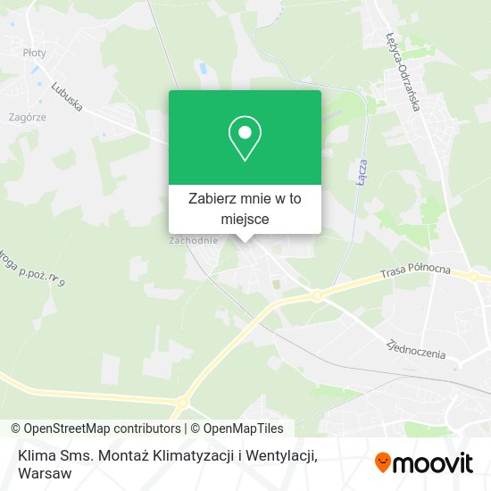 Mapa Klima Sms. Montaż Klimatyzacji i Wentylacji