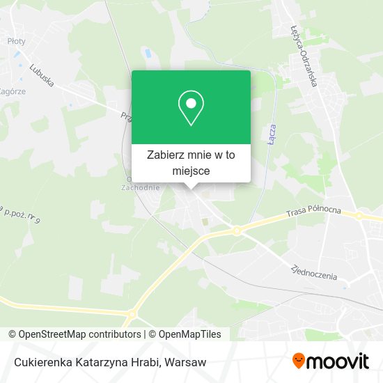 Mapa Cukierenka Katarzyna Hrabi