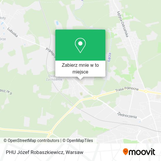 Mapa PHU Józef Robaszkiewicz