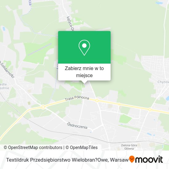 Mapa Textildruk Przedsiębiorstwo Wielobran?Owe