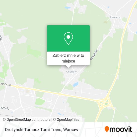 Mapa Drużyński Tomasz Tomi Trans