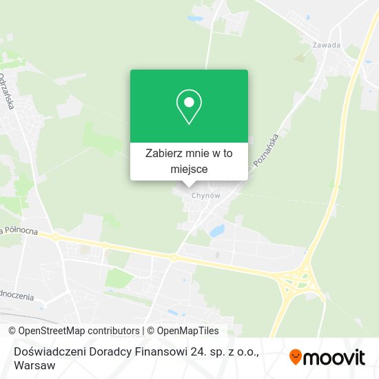 Mapa Doświadczeni Doradcy Finansowi 24. sp. z o.o.