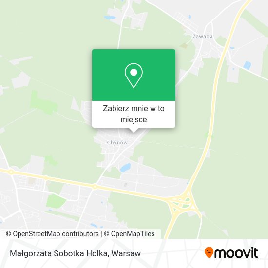 Mapa Małgorzata Sobotka Holka