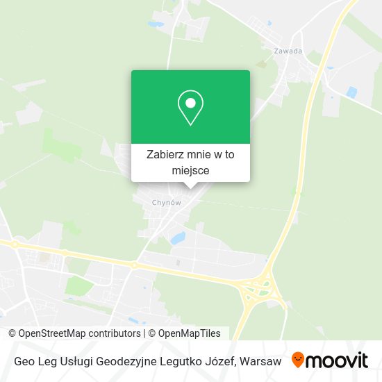 Mapa Geo Leg Usługi Geodezyjne Legutko Józef