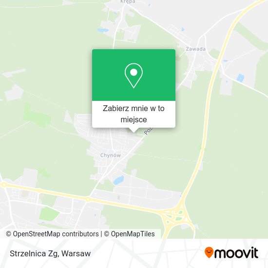 Mapa Strzelnica Zg