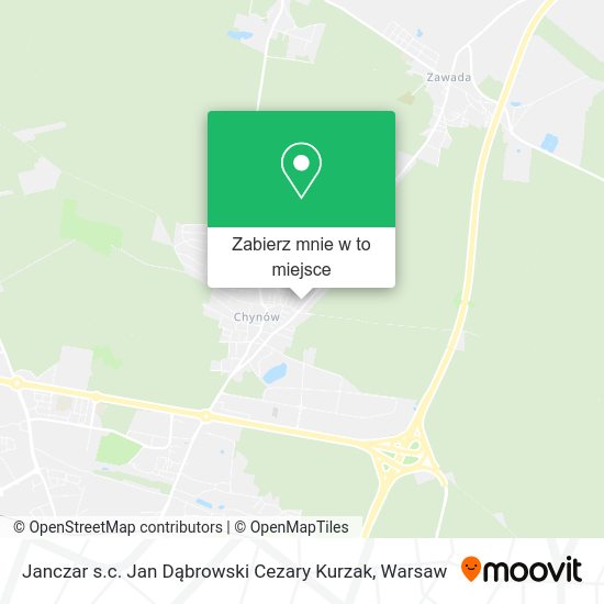 Mapa Janczar s.c. Jan Dąbrowski Cezary Kurzak