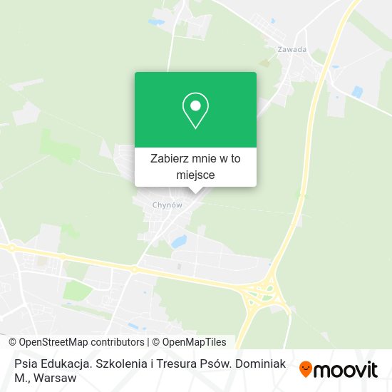 Mapa Psia Edukacja. Szkolenia i Tresura Psów. Dominiak M.