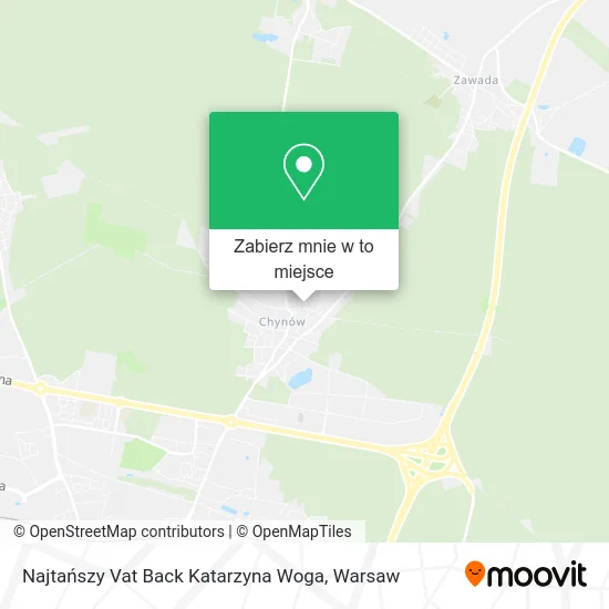 Mapa Najtańszy Vat Back Katarzyna Woga