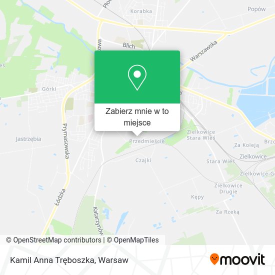 Mapa Kamil Anna Tręboszka