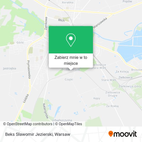 Mapa Beks Sławomir Jezierski