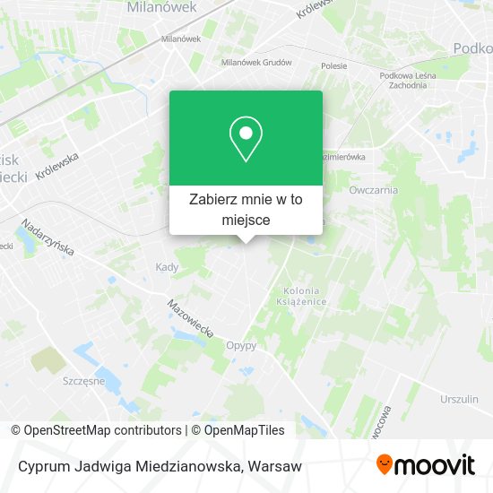 Mapa Cyprum Jadwiga Miedzianowska