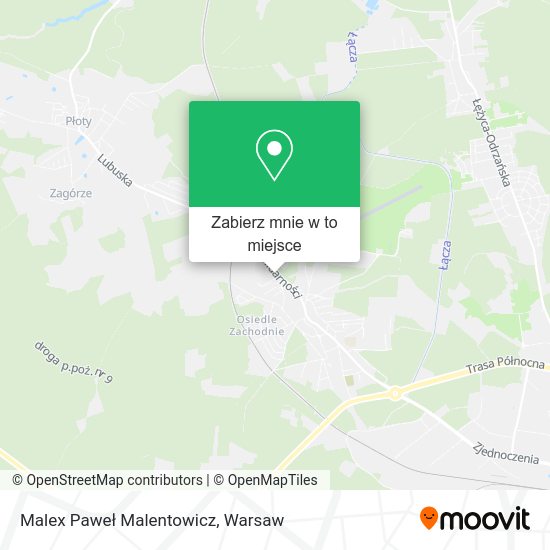 Mapa Malex Paweł Malentowicz