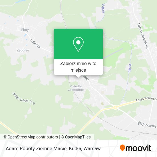 Mapa Adam Roboty Ziemne Maciej Kudła