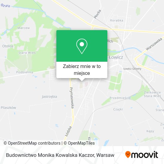 Mapa Budownictwo Monika Kowalska Kaczor