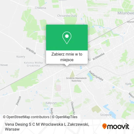 Mapa Vena Desing S C M Wroclawska L Zakrzewski