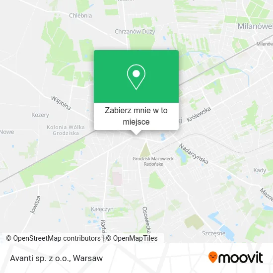 Mapa Avanti sp. z o.o.