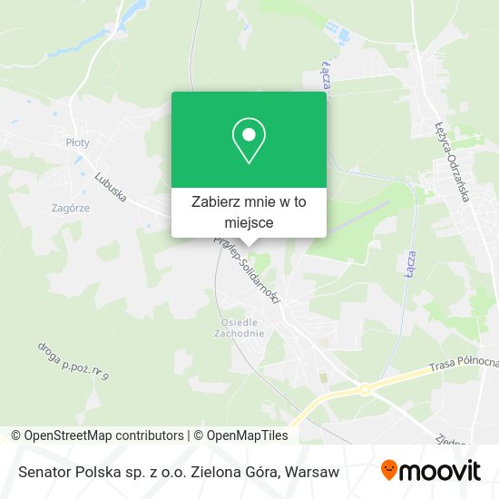 Mapa Senator Polska sp. z o.o. Zielona Góra