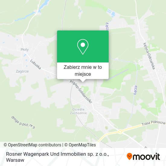 Mapa Rosner Wagenpark Und Immobilien sp. z o.o.