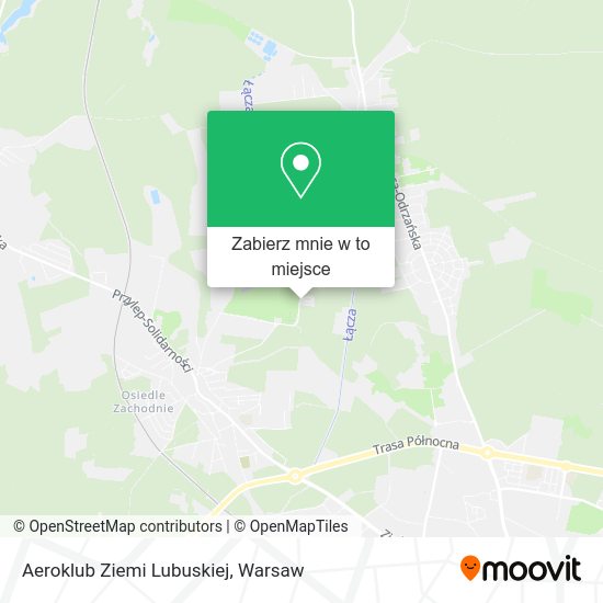 Mapa Aeroklub Ziemi Lubuskiej