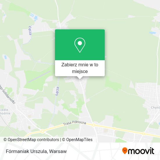 Mapa Fórmaniak Urszula