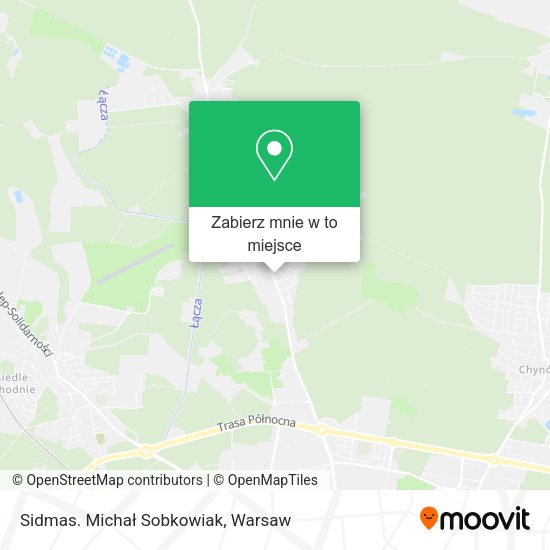 Mapa Sidmas. Michał Sobkowiak