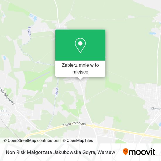 Mapa Non Risk Małgorzata Jakubowska Gdyra