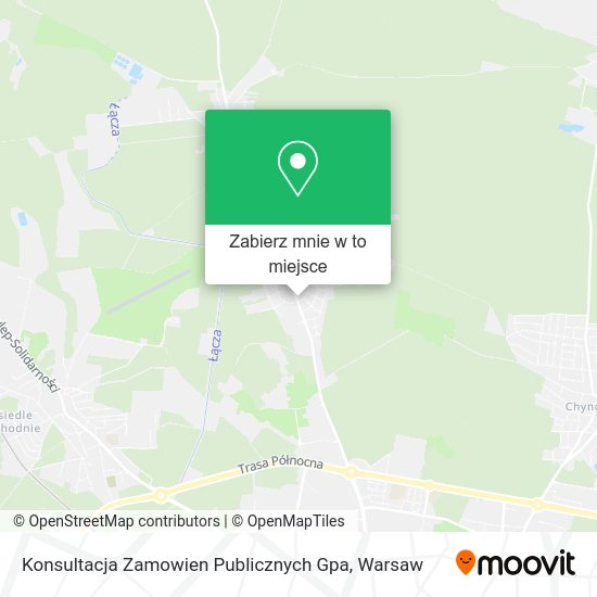 Mapa Konsultacja Zamowien Publicznych Gpa