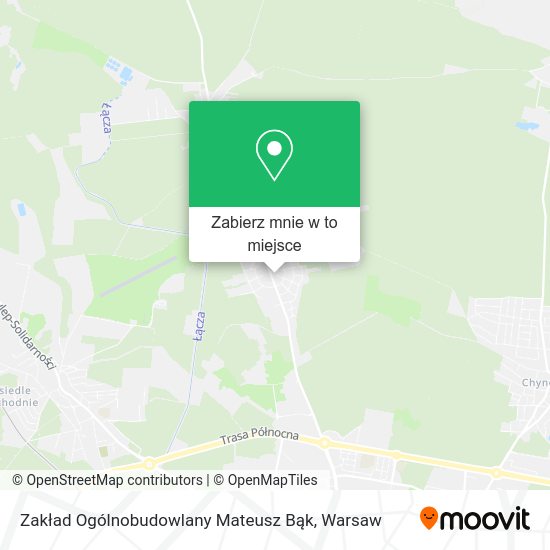 Mapa Zakład Ogólnobudowlany Mateusz Bąk